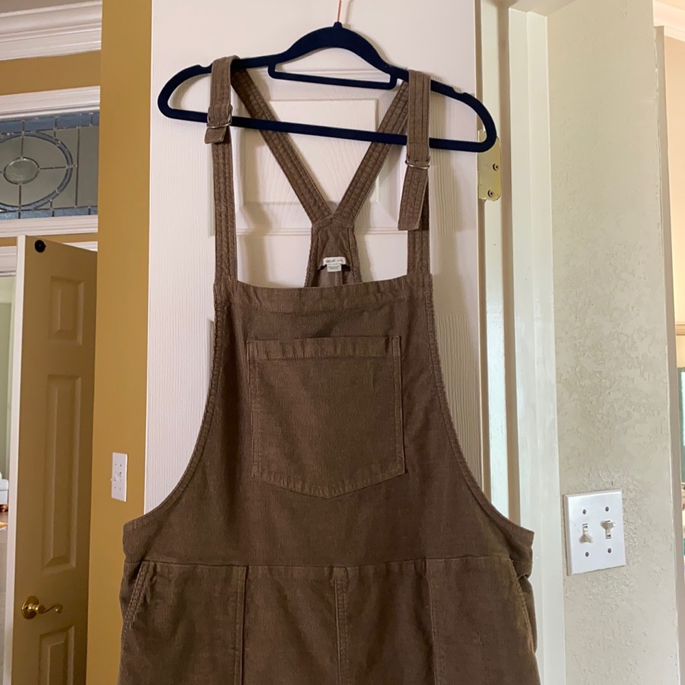 Aerie Corduroy Overalls